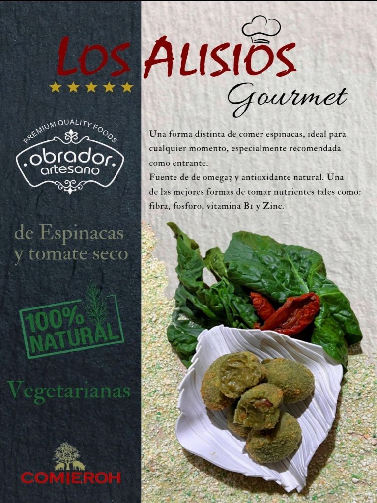 Espinacas y Tomate Seco