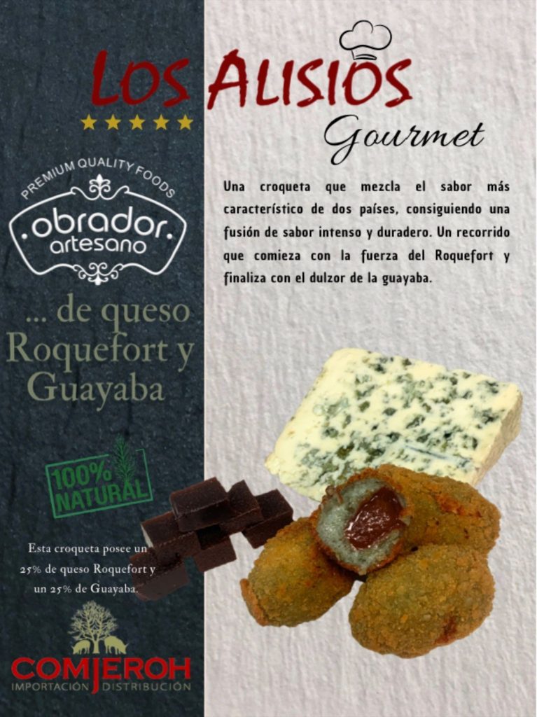 Roquefort Rellenas de Guayaba